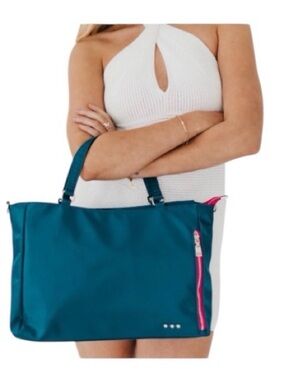 Nina Nylon Organizer Tote Bag by Pretty Simple